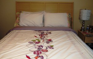 Pillowcases are not only a simple starter project, but a nice start to a bedroom redo.