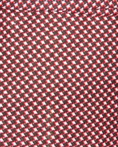 Red and Black Checked Fabric