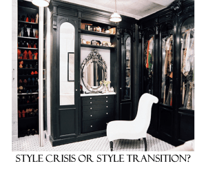 Before you start lusting over this closet ... I regret to inform you it's not mine.  But oh how I wish it were!