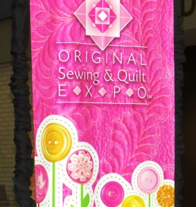 Sewing Expo Sign